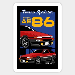 Retro Trueno AE86 Car Sticker